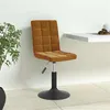 Image de Lot de 4 chaise vidaxl interieur non pliable H. 117.5 cm en plastique marron