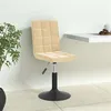 Image de Lot de 6 chaise vidaxl H. 102.5 cm non pliable en plastique interieur beige