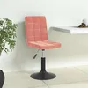 Image de Lot de 6 chaise vidaxl en plastique non pliable H. 102.5 cm interieur rose