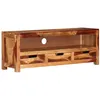 Image de Meuble TV 110x30x40 cm Bois d acacia massif