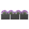 Image de Plate forme surélevée de jardin 300x50x54 cm WPC Gris