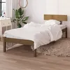 Image de vidaXL Bedframe massief grenenhout honingbruin 90x190 cm810115