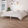 Image de vidaXL Bedframe massief grenenhout wit 180x200 cm810163