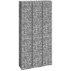 Image de vidaXL Schanskorf plantenbakken 3 st verhoogd 30x30x200 cm ijzer151251
