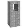 Image de vidaXL Poteau à Panier de Gabion Poteau à Jardinière de Gabion de Patio Jardin Terrasse Extérieur Projets de Jardinage 151260