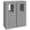 Image de vidaXL 2x Poteaux à Panier de Gabion Poteaux à Jardinière de Gabion de Patio Jardin Terrasse Extérieur Projets de Jardinage 151261