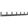 Image de Panier de gabion en forme de U avec 7 poteaux Fer 740x20x100 cm
