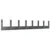 Image de vidaXL Schanskorf U-vormig met 8 palen 860x20x150 cm ijzer151288
