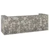 Image de vidaXL Schanskorf voor containers 325x100x110 cm gegalvaniseerd staal151301