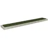 Image de vidaXL Gabion plantenbak verhoogd 600x100x20 cm gegalvaniseerd staal151316