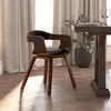 Image de Chaise Vidaxl en bois interieur noir H. 70 cm