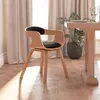 Image de Chaise vidaxl en bois non pliable interieur H. 70 cm noir