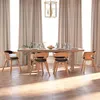 Image de Lot de 6 chaise vidaxl H. 70 cm non pliable en bois interieur noir