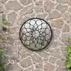 Image de Vidaxl Lustre de Jardin, Noir, 40X3 Cm, Cadre Rond en Fer
