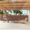 Image de vidaXL Tuinscherm uittrekbaar 117x600 cm bruin317951