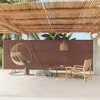 Image de Auvent latéral rétractable de patio 180x600 cm Marron