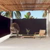 Image de vidaXL Windscherm uittrekbaar 180x600 cm zwart318000