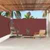 Image de vidaXL Windscherm uittrekbaar 180x600 cm bruin318003