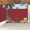 Image de vidaXL Windscherm uittrekbaar 220x600 cm rood318017