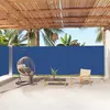 Image de vidaXL Windscherm uittrekbaar 200x1000 cm blauw318046