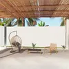 Image de vidaXL Windscherm uittrekbaar 220x1000 cm cràmekleurig318049