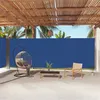 Image de vidaXL Windscherm uittrekbaar 220x1000 cm blauw318052