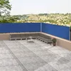 Image de vidaXL Windscherm uittrekbaar 117x1200 cm blauw318058