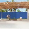 Image de vidaXL Windscherm uittrekbaar 220x1200 cm blauw318088