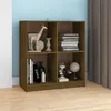 Image de Buffet Marron miel 70x33x76 cm Bois massif de pin