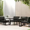 Image de Table a manger fixe sans tiroir en metal 120 x 60 x 66 cm