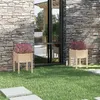 Image de vidaXL Jardinières d'extérieur 2 pcs 50x50x70 cm Bois de pin massif