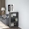 Image de Bibliothèque Séparateur de pièce Gris 60x35x103 cm Pin massif