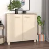 Image de vidaXL Buffet Armoire Latérale Meuble de Rangement Organisateur de Maison Salon Salle de Séjour Intérieur Marron Miel 85x35x80 cm Bois Massif de Pin