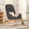 Image de vidaXL Fauteuil relax tissu gris foncé