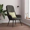 Image de vidaXL Fauteuil relax velours gris foncé