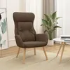 Image de vidaXL Fauteuil relax tissu bruin