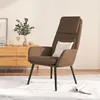 Image de vidaXL Relaxstoel stof bruin341315