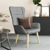 Image de vidaXL Fauteuil relax tissu gris clair
