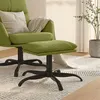 Image de vidaXL Tabouret 60x60x36 cm velours vert clair341581