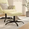 Image de vidaXL Tabouret 60x60x36 cm similicuir crème341590