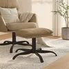 Image de vidaXL Tabouret 60x60x36 cm similicuir cappuccinokleurig341595