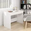 Image de vidaXL Bureau Blanc 101x50x76,5 cm Aggloméré