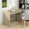 Image de vidaXL Bureau Chêne sonoma 101x50x76,5 cm Aggloméré