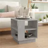Image de Table basse gris béton 40x40x43 cm bois d ingénierie