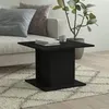 Image de Table basse noir 55,5x55,5x40 cm bois d ingénierie