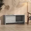 Image de Meuble TV sonoma gris 90x35x40 cm bois d ingénierie