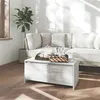 Image de Table basse sonoma gris 90x50x41,5 cm bois d ingénierie