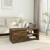 Image de Table basse Chêne fumé 102x50x45 cm Bois d ingénierie