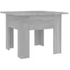 Image de vidaXL Table basse Sonoma gris 55x55x42 cm bois d'ingénierie