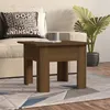 Image de vidaXL Table basse chêne marron 55x55x42 cm bois d'ingénierie813070